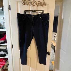 Melissa McCarthy Seven7 Dark Blue Skinny Jeans